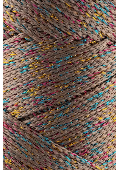 Sensy Multi Sparkle Simli 200 Gr Polyester Makrome Ipi Vizon 2 Mm - 230 M Supla Ip