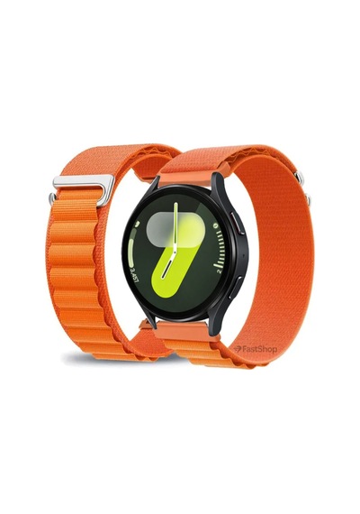 Samsung Uyumlu Galaxy Watch 6 4 5 7 Fe 40 42 44 46mm Alpine Loop Kumaş Kancalı Kordon