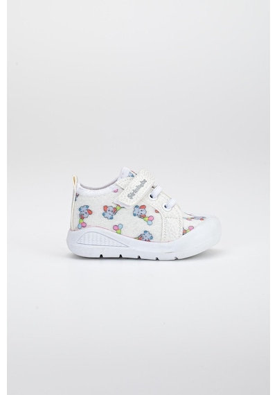 Şirin Bebe Şirinbebe Şiringenç Keten Gümüş Kız İlkadım Bebek Çocuk Ayakkabısı-2894-gümüş Gümüş