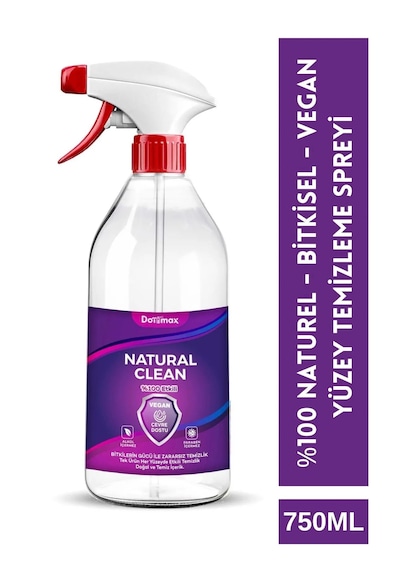 Dotimax Çok Amaçlı %100 Bitkisel Ve Vegan Genel Temizlik Spreyi 750 ML