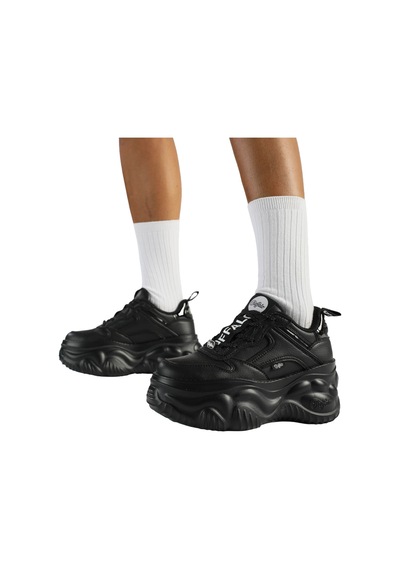 Oxford Klasik Kadın 1630859 Buffalo Blader One - Vegan Nappa- Black Siyah