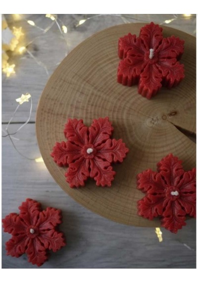 Bernami Mumluk Şamdanpinterest Kartanesi Mum Kırmızı Renk 1 Adet Diğer