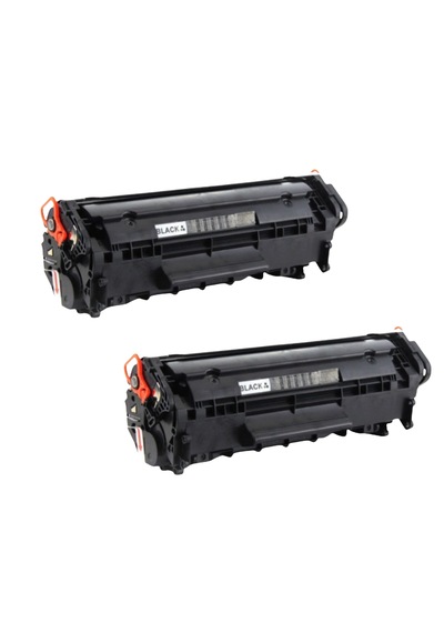 Drl Premium Q2612a / Fx10 2li  Uyumlu Toner Siyah - Hp Laserjet 1010 1018 1020 Canon Lbp2900 Uyumlu