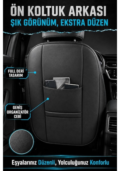 Fiat Linea Shadow Mavi Tay Tüyü Oto Koltuk Kılıfı Tam Set-kolay Montaj-terletmez-ortopedik 2007-2012
