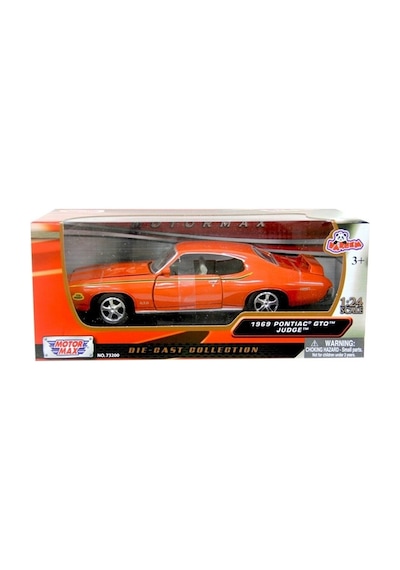 1 24 1969 Pontıac Gto Judge Klasik Model Araba Turuncu Pontiac