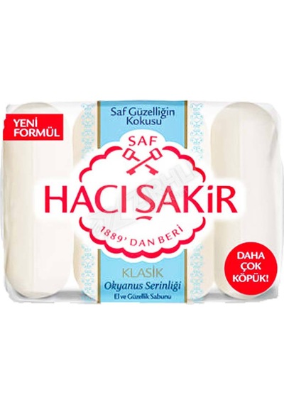 2 Adet Hacı Şakir Sabun Güzellik Okyanus Serinliği 4x70 Gr Diğer