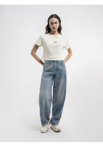 Loft Kadın T-shirt Ekru Lf2035297 24yp69000209 P6983 Ekru