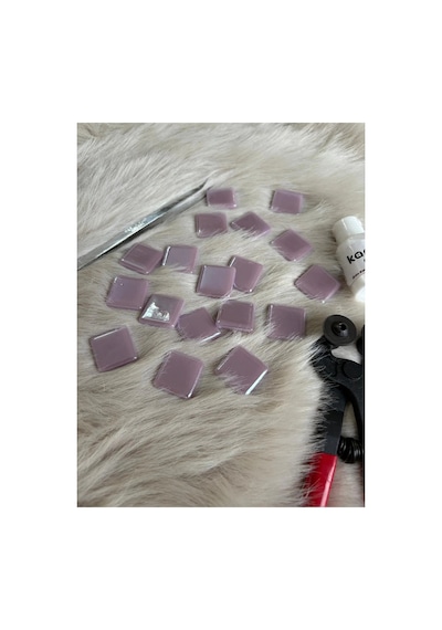 Sanatsal Mozaik Lila 2,5x2,5cm Mozaik Sanatı Malzeme 100gr