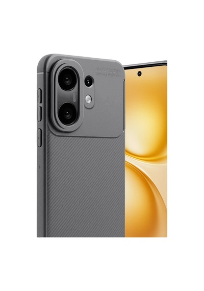 Vivo X200 Fe Uyumlu Auto Focus Karbon Kapak -gri