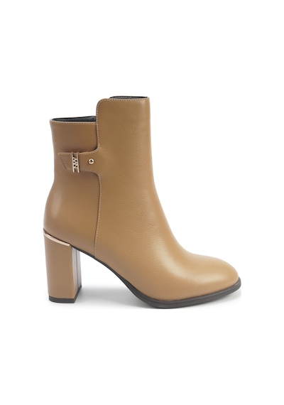 Nine West Olıvıer 5pr Camel Kadın Topuklu Bot 000000000102012112 Kahverengi