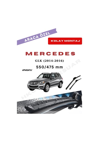 Mercedes Glk Silecek 2014-2016