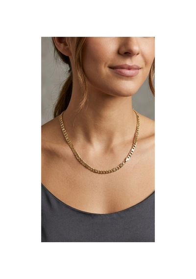 Xuping 14k Gold Renk Kararmaz Kolye Xp Damgalı Metalik - 903771854 Metalik
