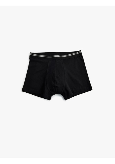 Koton 3'lü Boxer Seti Hayvan Baskılı Pamuklu Siyah 5wlm90076mk Siyah