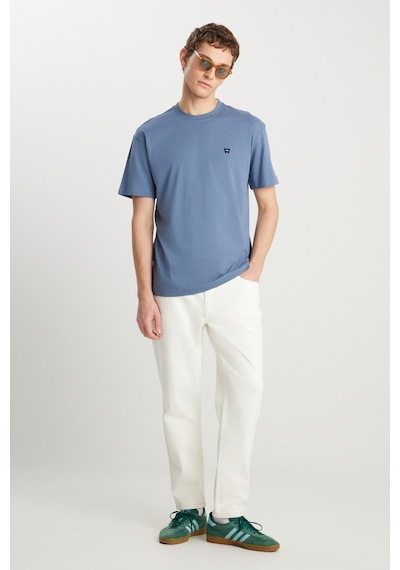 Wrangler Erkek T Shirt W7nm203877 223 Açık Mavi Açik Mavi