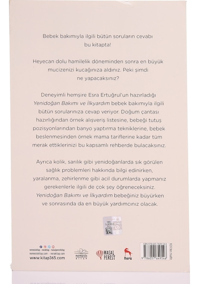 Yenidoğan Bakımı ve İlkyardım - Esra Ertuğrul - Nemesis Kitap