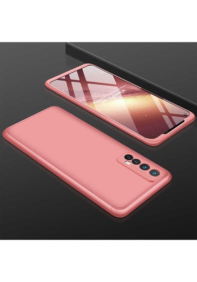 Realme 7 Kılıf Zore Ays Kapak Rose Gold
