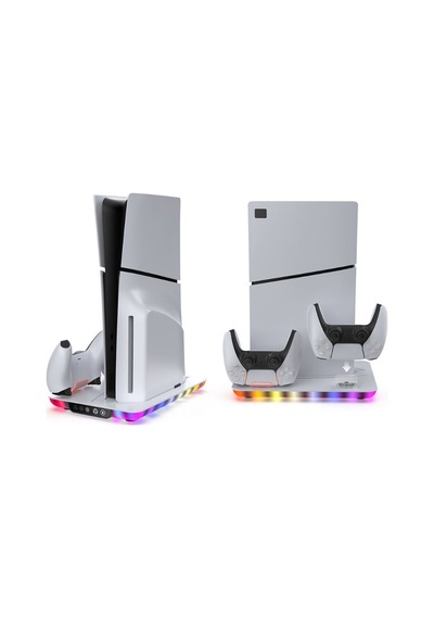 Ps5 Fat/slim/pro Uyumlu Soğutuculu Dikey Şarj İstasyonu Deadskull Tp5-35103b