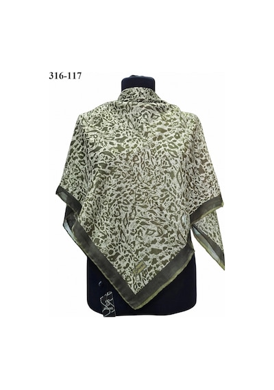 Sharell Desenli Soft Pamuk Eşarp 316-117 Çok Renkli