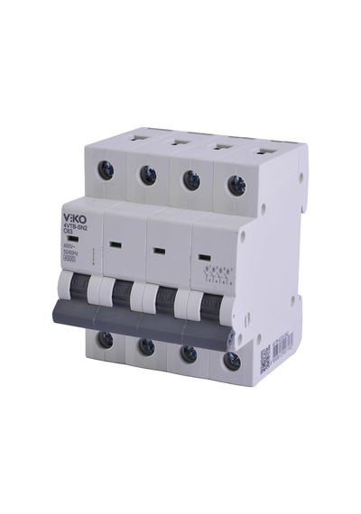 Viko 4vtb-4c63 Otomatik Sigorta 4,5ka C Tipi 4 Kutup 63a 10