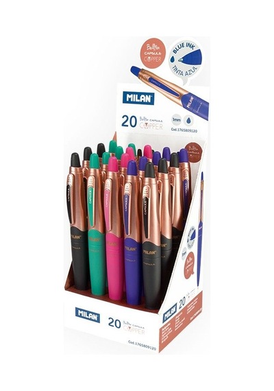 Mılan 1765809120 Capsule Copper Tük. Kalem 20Li St