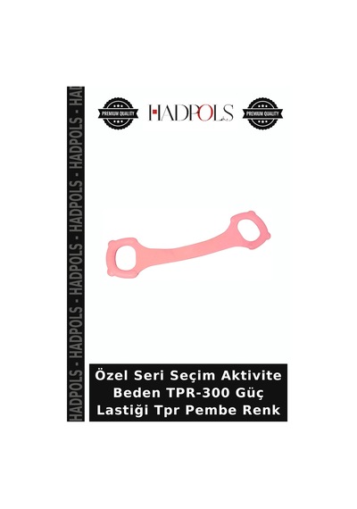 Özel Seri Seçim Aktivite Beden Tpr-300 Güç Lastiği Tpr Pembe Renk