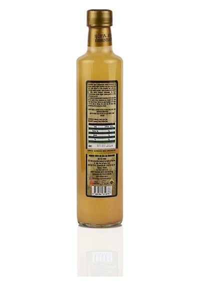 Fermente Biberiye Limon Sirkesi 500 Ml X4 4'lü Paket
