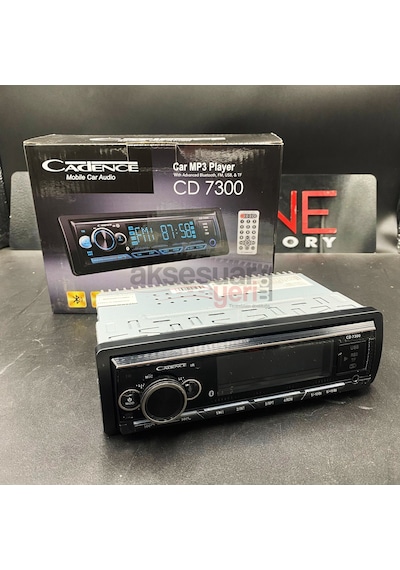 Cadence Oto Teyip Bluetoothlu Çift Usbli 60x4 Watt Aux Çıkışlı