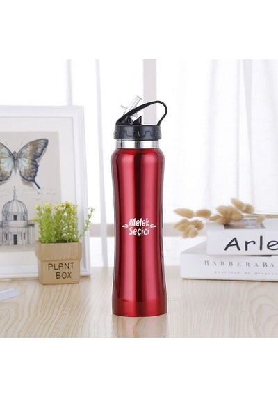 Çocuğa Hediye Isme Özel Emzikli Matara 750Ml