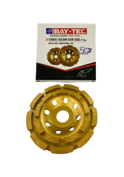 Baytec 0286-20 Elmas Taşlama Silme Diski 115 Mm