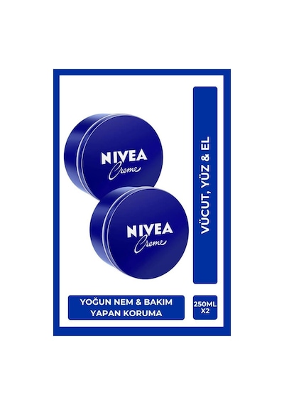 Nivea Creme Nemlendirici Bakım Kremi 2 x 250 ML