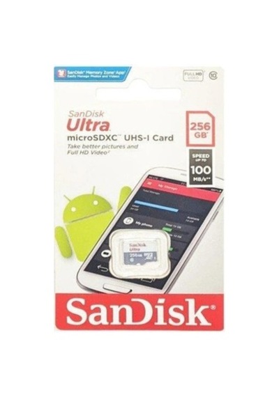 256gb Kapasiteye Sahip Hızlı Microsd Kart, Uhs-ı Sınıf 10