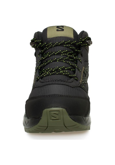 Salomon 472835 Outway Mid Cswp Junior Siyah Çocuk Ayakkabı Siyah