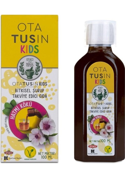 Otacı Tusin Kids Bitkisel Takviye Edici Gıda 100 ML