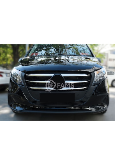 Mercedes Vito W447 Uyumlu 2024 Üzeri Ön Panjur 6 Parça P.çelik