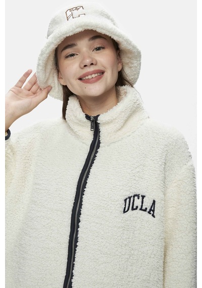 Ucla Yuna Bej Polar Polar Standard Fit Kadın Ceket Bej
