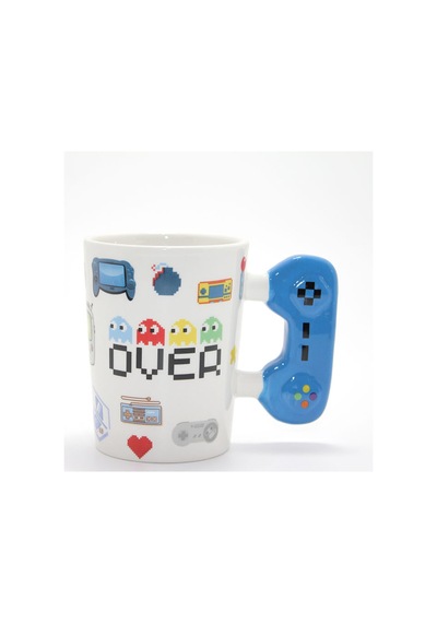 Porselen Game Over Kupa Bardak Karışık