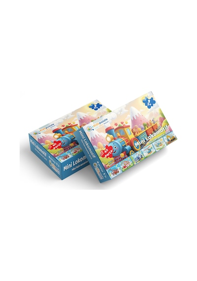 Mini Lokomotif Puzzle