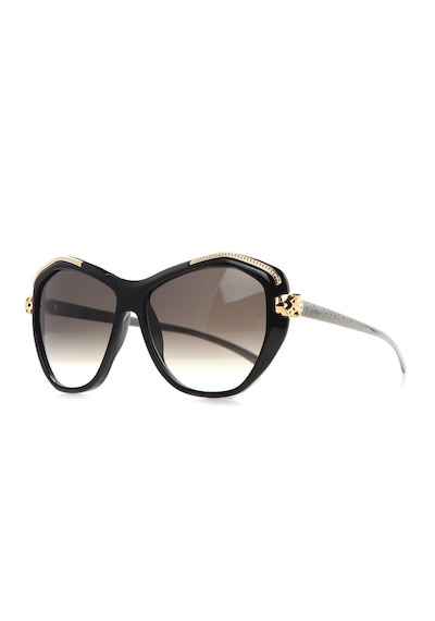 Cartier Panthere Dark Brown Cat Eye Polarize Kahverengi Kadın Güneş Gözlüğü T8201076 Kahverengi - Siyah Cartier Panthere Dark Brown Cat Eye Polarize Kahverengi Kadın Güneş Gözlüğü T8201076 Kahverengi - Siyah