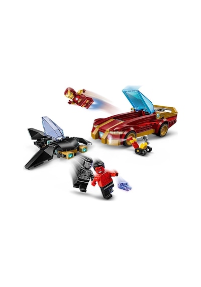 Lss76310 Iron Man Kara Panter Kırmızı Hulk