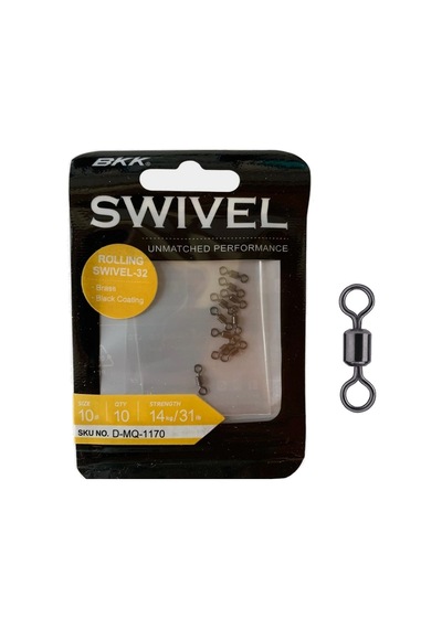 Bkk Rolling Swivel-32 Fırdöndü No:10 10'lu Paket