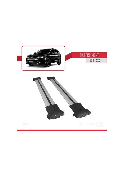 Fiat Freemont 2011 Ve Sonrası Fly Model Ara Atkı Tavan Barı Gri