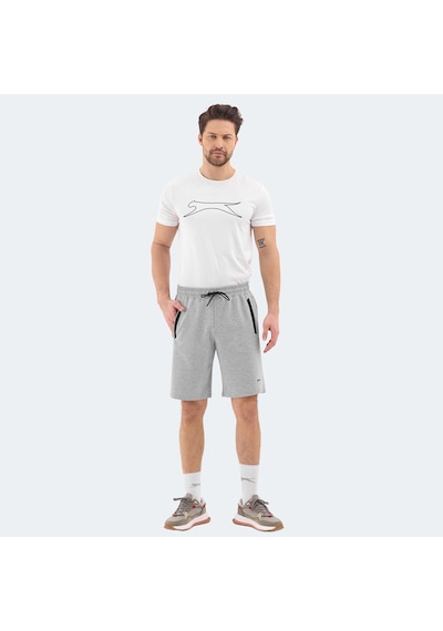 Slazenger RAYAN Erkek Cepli Gri Şort