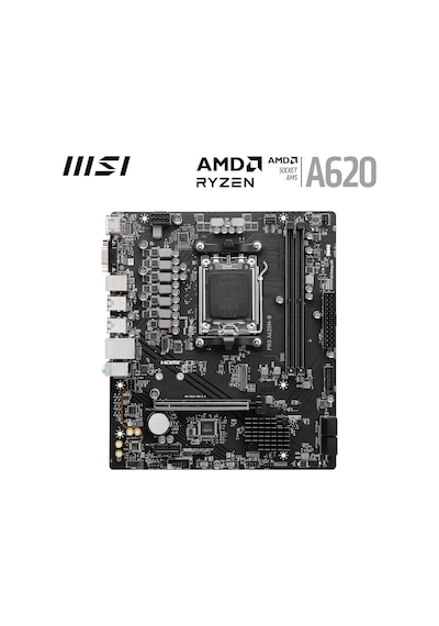 A620m-b Am5 Ddr5 6800mhz Oc Hdmı Vga M.2 Usb3.2 Jargb V2 Matx Sku: Smg8690010061379