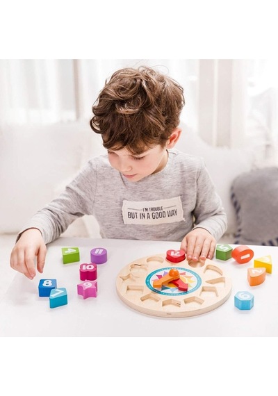 Calimera Toys Ahşap Saati Öğreniyorum
