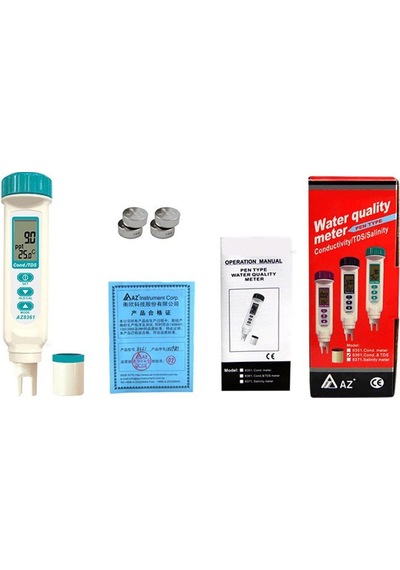 Az 8361 Tds / Sıcaklık / Iletkenlik Ec Ölçüm Cihazı N11.555