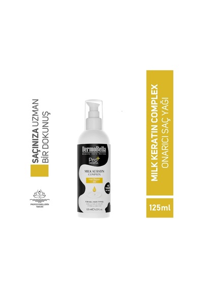 Milk Keratin Complex Besleyici Ve Onarıcı Saç Bakım Yağı 125 Ml