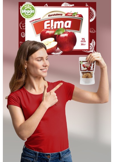 Kurutulmuş Elma Dilimleri 30 G