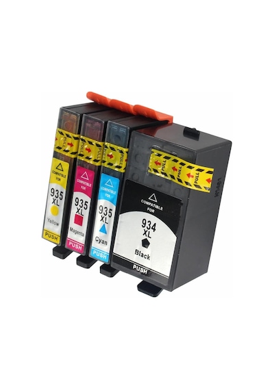 Hp Officejet 6830 Uyumlu Kartuş Hp 934Xl 935Xl Uyumlu Kartuş Seti