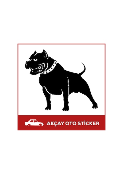 Pitbull Sticker Pitbull Köpek Sticker Araç Sticker Oto Sticker
