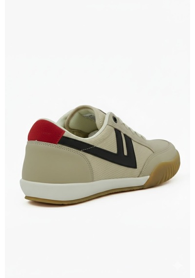 Letao Kauçuk Kaymaz Tabanlı Retro Sneaker Günlük Spor Ayakkabı Bej